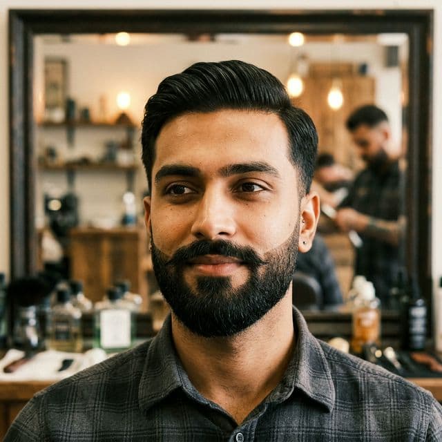 Beard styling