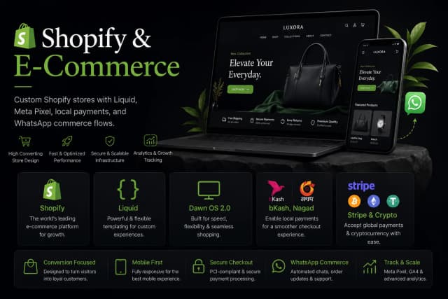 Shopify & E-Commerce